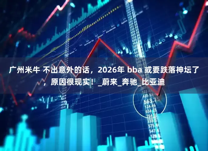 广州米牛 不出意外的话，2026年 bba 或要跌落神坛了，原因很现实！_蔚来_奔驰_比亚迪